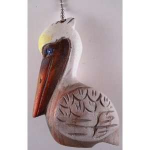    Coastal Pelican Bird Ceiling Fan Pull Chain