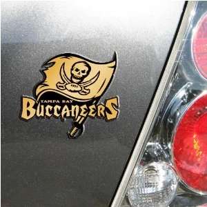 Tampa Bay Buccaneers Gold Auto Emblem