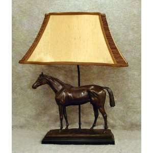 Thoroughbred Horse Lamp 