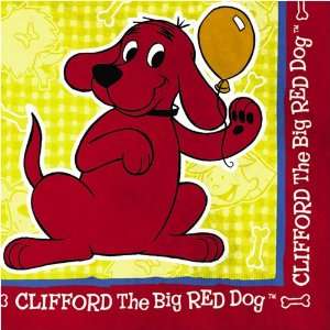   the Big Red Dog   Party Supplies   Lunch Napkins Toys & Games