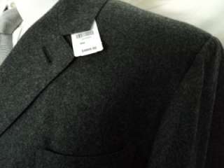 NWT $4900 THOM BROWNE Black Fleece 100%CASHMERE COAT BB4 44 R  