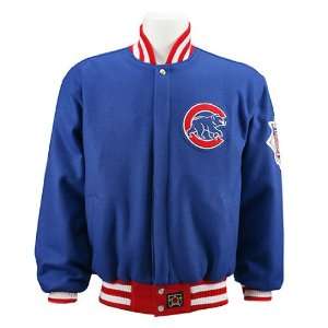  Chicago Cubs Big Logo Wool Jacket