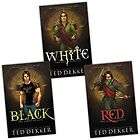 Ted Dekker The Circle Trilogy 3 Books New Set Graphic Novel, Black 