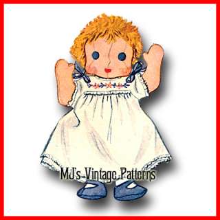 Vintage Pattern ~ Ninette Chubby Cheeked Baby Doll  