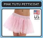 Pink Fluffy Layered Underskirt Petticoat S M L XL