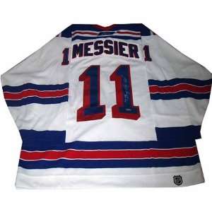  Mark Messier New York Rangers Authentic White Jersey w/ 94 