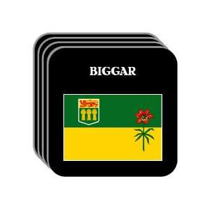  Saskatchewan   BIGGAR Set of 4 Mini Mousepad Coasters 