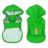  New Color PVC Lether Hooded Rain Coats For Small Dog 