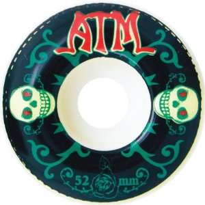  Atm Bigotes Black 52mm Ppp Skate Wheels
