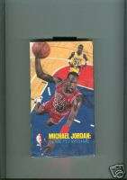MICHAEL JORDAN COME FLY WITH ME, 1989 VHS MOVIE  