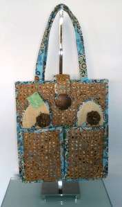 Handbag Vera Bradleys Tiki Tote bag in Bali Blue  