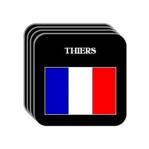  France   THIERS Set of 4 Mini Mousepad Coasters 
