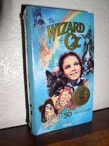 The Wizard of Oz (VHS, 2008,50th Anniversary Edit,NEW) 027616165633 