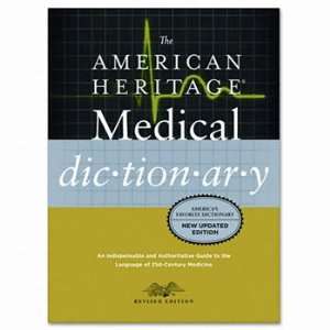  American Heritage Stedmans Medical Dictionary, Hardcover 