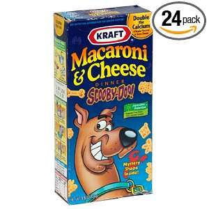   Macaroni & Cheese Scooby Doo Shapes, 5.5 Ounce Boxes (Pack of 24