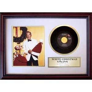 Bing Crosby White Christmas Custom Framed Record  Sports 