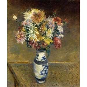  Chrysanthemums in a Vase