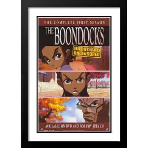 The Boondocks 32x45 Framed and Double Matted TV Poster   Style C 