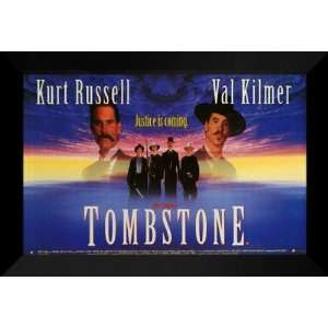  Tombstone 27x40 FRAMED Movie Poster   Style C   1993