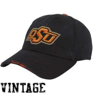  Top of the World Oklahoma State Cowboys Black Cellar 1 Fit 