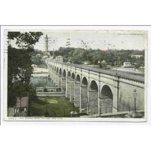   High Bridge from the East, New York, N. Y 1898 1931