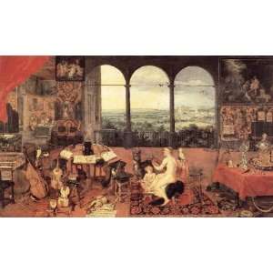   Sense of Hearing, By Bruegel Jan il Vecchio   Home