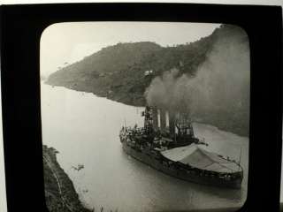 1915 USS MISSOURI BB 11 PANAMA CANAL TOUR PRE WWI HISTORIC RP PHOTO 