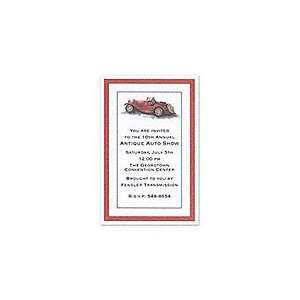  Roadster Holiday Invitations