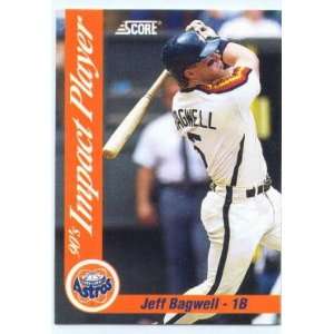  1992 Score Impact Player #2 Jeff Bagwell   Houston Astros 