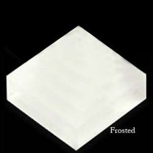 Mirage Tile Glass Mosaic Plain Color 2 x 2 Optic White Frosted Ceramic 
