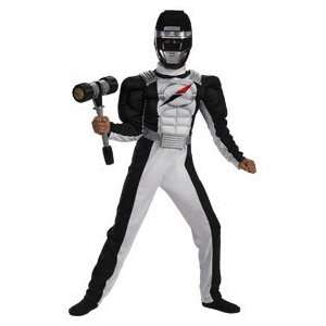  Black Ranger Quality Muscle Costume Boys Size 4 6 Toys 