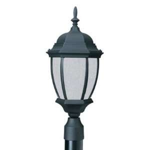  Covington Outdoor Post Lantern in Black   Photocell