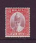 Malaya Perak Sultan Iskandar 5 SG 121 fine MH  