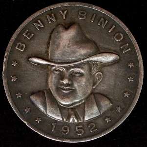 Rare 1952 Benny Binions Horseshoe Good Luck Pardner Las Vegas, Nv 