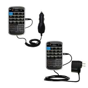 Car and Wall Charger Essential Kit for the Blackberry 9900 9930   uses 