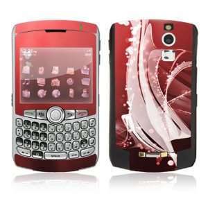 BlackBerry Curve 8300/8310/8320 Skin Decal Sticker   Abstract Feather