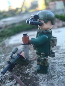 CUSTOM LEGO MINIFIG U.S. GREEN BERET COMANNDO SPEC OPS  