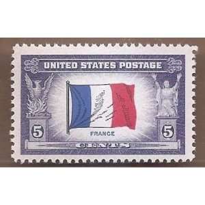  Stamps US Overrun Countries Issues France Scott 915 Very 