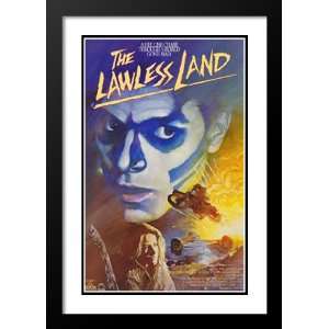  The Lawless Land 20x26 Framed and Double Matted Movie 