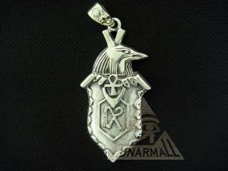 Egyptian Sterling Chaos God SET (SETH) Shield pendant  