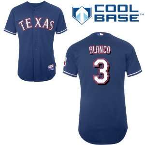 Andres Blanco Texas Rangers Authentic Alternate Cool Base Jersey By 