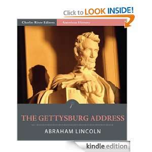 The Gettysburg Address (Illustrated) Abraham Lincoln, Charles River 