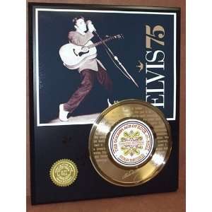  Elvis Presley Return to Sender 24kt Gold 45 Record LTD 
