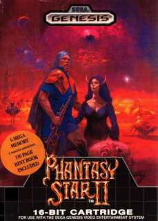 Sega Genesis Phantasy Star II  