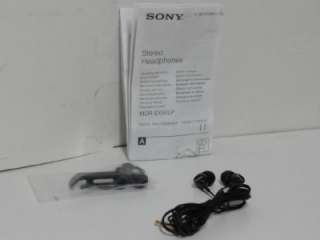 Sony Black Rich Bass Stereo In Ear Headphones MDR EX50LP  