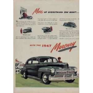   you want with the 1947 Mercury  1947 Mercury Town Sedan Ad, A3378