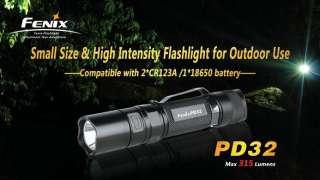 Fenix PD32 Cree XP G R5 LED 315 LM Flashlight Torch Light  