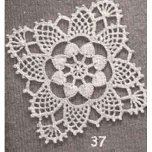  Vintage Crochet PATTERN to make   MOTIF BLOCK Bedspread 