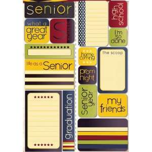     Die Cut Cardstock Stickers   Senior Quote Arts, Crafts & Sewing