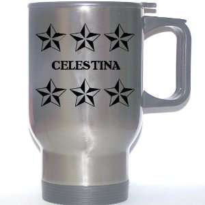  Personal Name Gift   CELESTINA Stainless Steel Mug 